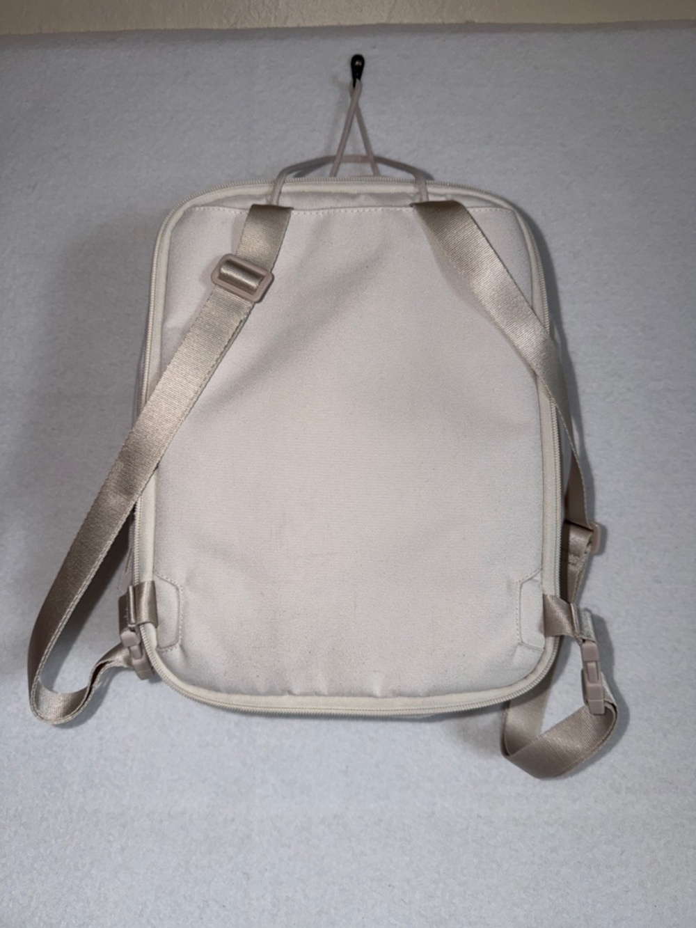 Nike Tanjun Backpack. Neutral Canvas Backpack - Picture 3 of 12